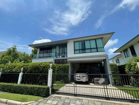  ขายบ้านเดี่ยว 2 ชั้น The Grand River สุวรรณภูมิ 104 ตร.วา