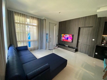 sss053 ขายบ้านเดี่ยว มัณฑนา อ่อนนุช-วงแหวน 5 Mantana Onnut-Wongwaen 5 ติดถนนวงแหวน