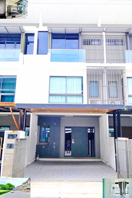 รามอินทรา  MRT มัยลาภเลียบด่วนเอกมัย ให้เช่าโฮมออฟฟิศ หรู 3 ชั้น สวยมาก รักสัตว์ 28ตรว. 