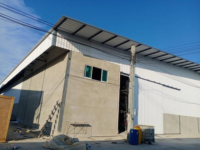 ให้เช่าโกดังพร้อมออฟฟิศ สร้างใหม่ 2,000 ตรม. บางนา-ตราด กม.5 บางพลี ใกล้ เมกะบางนา
