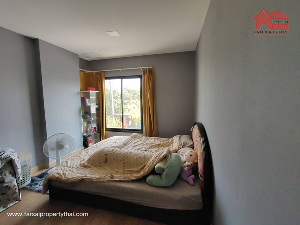 ให้เช่าทาวน์โฮม 3ชั้น เนื้อที่ 38ตร.ว พื้นที่ใช้สอย 210ตร.ม 3ห้องนอน 3ห้องน้ำ เฟอร์บางส่วน ถนนเฉลิมพระเกียรติ ร9 ซอย30 ราคาเช่า 30,000 บ/ด