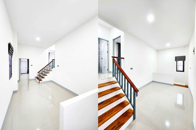 ให้เช่าบ้านเดี่ยว 2 ชั้น หันหน้าทิศใต้ 30ตรว.200ตรม.MRTศรีด่าน 1.5 กม.รักสัตว์  4นอน 2น้ำ 2จอดรถ 4แอร์ อิมพีเรียลเวิลด์ สำโรง