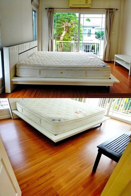 ศรีนครินทร์ ให้เช่าบ้านหรู 2 ชั้น 106ตรว. 250ตรม. MRT ศรีกรีฑา  3นอน 3น้ำ 2จอดรถ 4แอร์ ตลาดลำสาลี หลังใหญ่ กว้างขวาาง