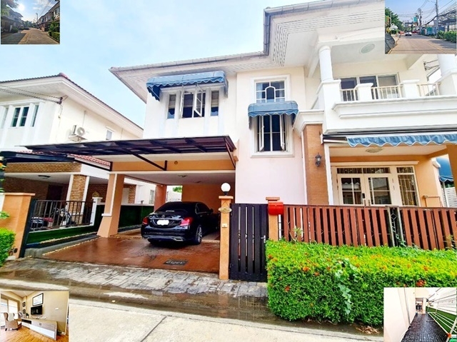 ให้เช่าเดี่ยวหรู 2 ชั้น MRT คลองกลันตัน 3นอน 3น้ำ 2จอดรถ 5แอร์ เฟอร์ครบ 52ตรว. 280ตรม.มีเพียง 29 หลัง เงียบสงบ