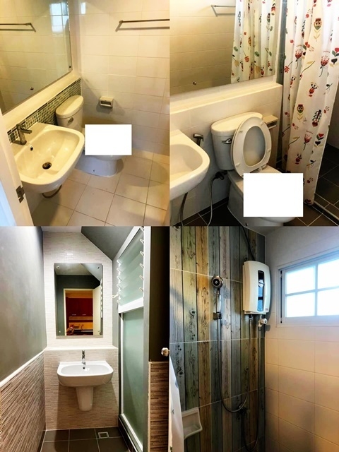 อิเกีย ให้เช่าทาวน์เฮาส์ 2 ชั้น เมกา เฟอร์บางส่วน พร้อมอยู่ 2นอน 3น้ำ 1จอด ติดถนน เดินทางสะดวก 27ตรว. 195ตรม.