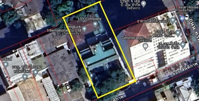 POR3967 ขาย บ้าน พร้อม ที่ดิน กลางกรุงเทพ ถนนทรัพย์ แขวงสี่พระยา เขตบางรัก ย่านสุรวงศ์ สีลม สามย่าน ใกล้สามย่านมิตรทาวน์ ใกล้ BTS ศาลาแดง