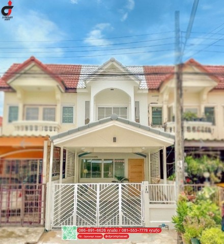 ขายทาวน์เฮ้าส์2ชั้น ตกแต่งใหม่พร้อมเข้าอยู่ หมู่บ้านเพชรทวีสุข ซอยเพชรเกษม106