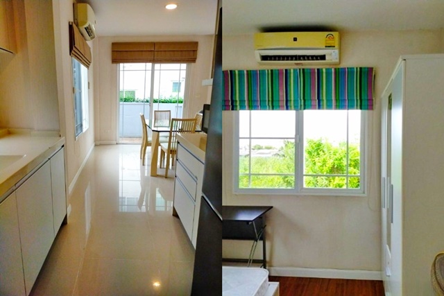 MRT ศรีกรีฑาศรีนครินทร์  ให้เช่าบ้านหรู 2 ชั้น 106ตรว. 250ตรม. หลังใหญ่ กว้างขวาาง 3นอน 3น้ำ 2จอดรถ 4แอร์ ตลาดลำสาลี