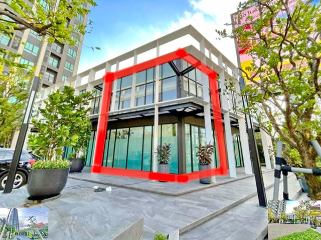 MRT แคราย ให้เช่าห้องช็อปเฮาส์ 1 ชั้น ครึ่ง 16ตรว. 30ตรม. งามวงศ์วาน ห้องมุม 2ห้อง 1น้ำ 1จอดรถ เปิดร้าน เดอะมอลล์ งามวงศ์วาน