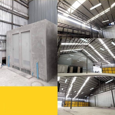 รหัสC6089 ให้เช่าโกดัง ขนาด 500 ตารางเมตร พร้อมแคมป์คนงาน 28ห้อง ทำเลย่านราชพฤกษ์ นนทบุรี