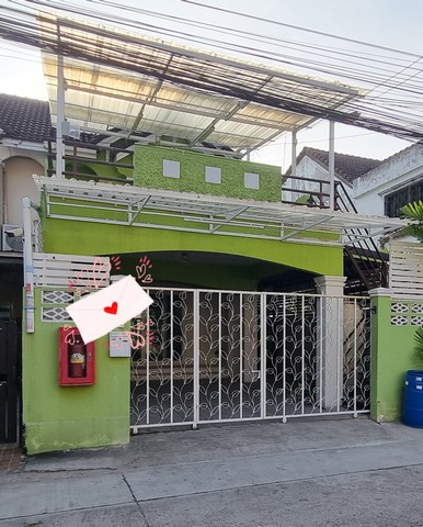 ให้เช่าบ้านแฝด 2 ชั้น เนื้อที่ 38 ตร.ว 2 ห้องนอน ปุณณวิถี22 สุุขุมวิท 101 ใกล้ BTS ปุณณวิถี 700 ม. เดินทางสะดวก 