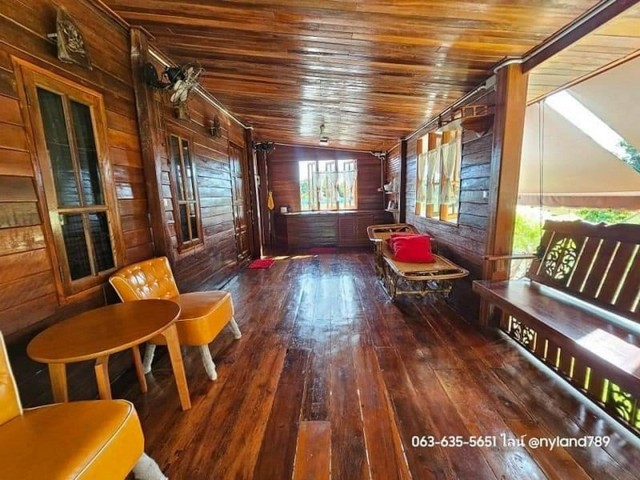 ขายบ้านพักตากอากาศ ทรงไทยประยุกต์ วิวเขา ต.เขาพระ อ.เมือง จ.นครนายก การเดินทางสะดวก ถนนดีตลอดเส้นทาง