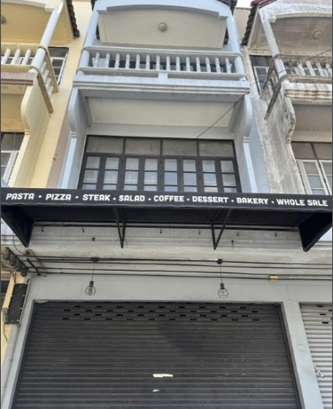  ให้เช่า อาคาร3 ชั้น หน้าหมู่บ้านอยู่เจริญ ในซอยตรง รังสิตคลอง2 ปทุมธานี เหมาะทำหน้าร้าน 