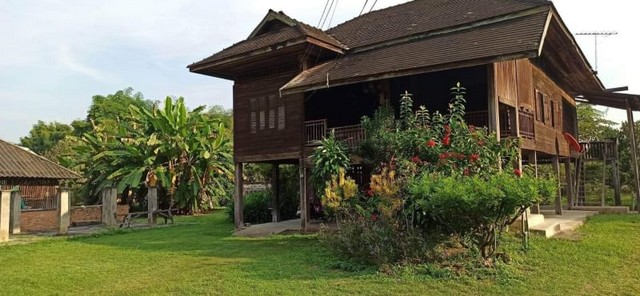 บ้านสวนสวย รั้วรอบ ไฟฟ้า น้ำครบ ดอนแก้ว สารภี           