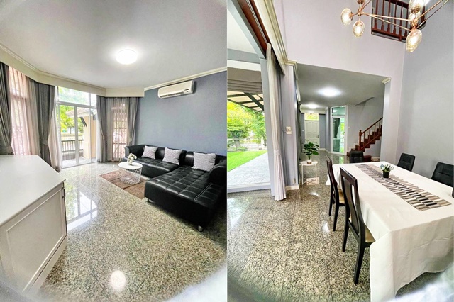 APL บ้านทับช้าง ให้เช่าบ้านเดี่ยว 2 ชั้น ใหญ่มาก 60ตรว. 220ตรม. เฟอร์บางส่วน 5นอน 4น้ำ 2จอดรถ 5แอร์ ทำเลดี เดินทางสะดวก ตลาดราชพฤกษ์