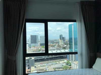 ให้เช่าคอนโด The Tree สุขุมวิท71-เอกมัย 1 ห้องนอน ตกแต่งครบพร้อมอยู่ ชั้น 21 (ทิศเหนือ)