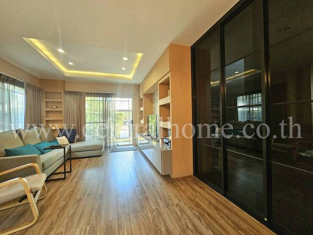 บ้านเดี่ยวมัณฑนา แจ้งวัฒนะ - ราชพฤกษ์ บ้านสวยพร้อมอยู่ แถมบิ้วอิน