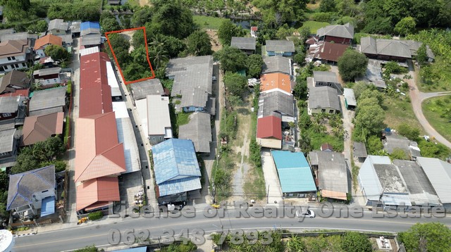 ขายที่ดิน ถนน อบต.ท่าตำหนัก นครชัยศรี นครปฐม ติดคลองบางแก้ว