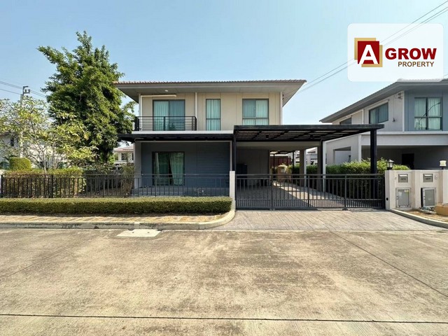 ม.เพฟ รามอินทรา-วงแหวน บ้านหลังมุมถนนเมน โซนหน้าโครงการ Pave Ramintra-Wongwaen (SC ASSET) บ้านพร้อมอยู่ แถมเฟอร์นิเจอร์แบบจัดเต็ม 