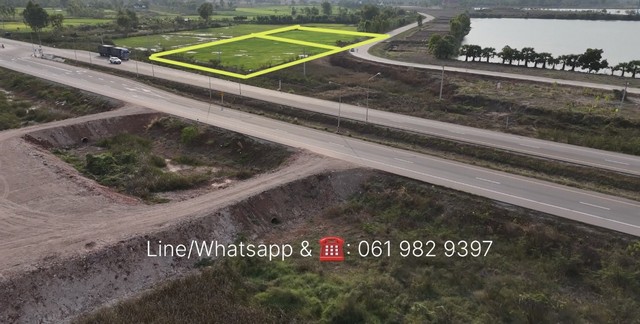 ขายที่ดินโคตรสวย ติดริมน้ำบึงหนองคายและติดทางหลวงใหม่ 247 