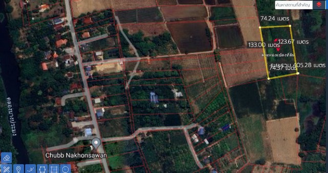 ขายที่ดินเปล่า ริมน้ำ 5-3-45 ไร่ ต.นครสวรรค์ตก อ.เมือง จ.นครสวรรค์   ZK272