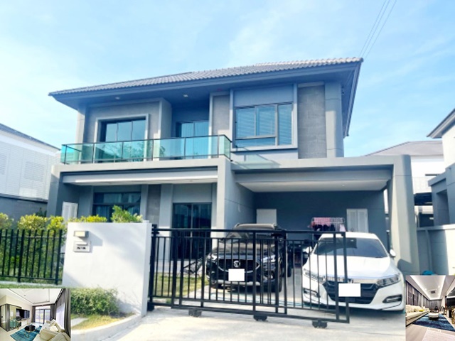 ทำเลดี เดินทางสะดวก 61ตรว APL บ้านทับช้าง ให้เช่าคฤหาสน์ 2 ชั้น เฟอร์ 4นอน 3น้ำ 4จอดรถ 2จอดรถ  . 235ตรม.ใหญ่มาก มีสวน ตลาดนัดสัมมากร