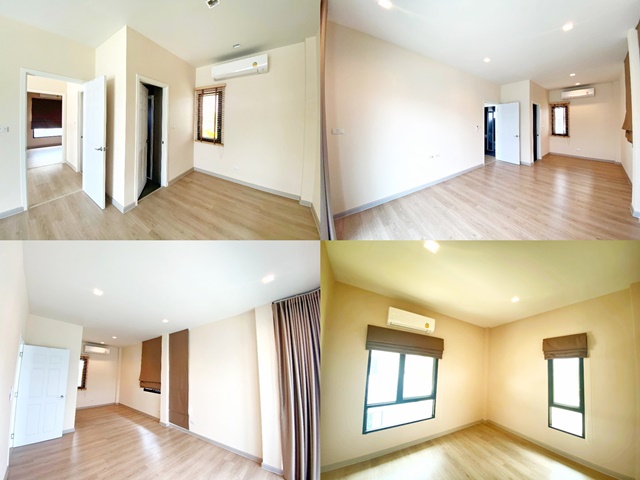 สุวินทวงศ์ ให้ช่าบ้านเดี่ยว 2 ชั้น พาร์ค ทะเลสาบ เตรียมอุดมศึกษา  3นอน 2น้ำ 2จอดรถ 4แอร์ สวนรอบบ้าน ติดถนน 102ตรว. 140ตรม.