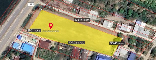 ขายด่วน ๆ พื้นที่ดิน ที่ดินถมแล้ว ติดถนนทางหลวงหมายเลข 1182 (4 เลน) จ.นครสวรรค์ ขนาด = 41 Square Wah 0 NGAN 3 RAI  15515000 บ. ใกล้  แม่น้ำปิง, สะพานปิงวารีศรีสวรรค์ และถนนเลี่ยงเมืองนครสวรรค์ (ทางหลวงหมายเลข 122) เปย์หรือเท