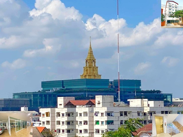 ขายอพาร์ตเมนต์ รถไฟฟ้าศรีย่าน สามเสน 89ตรว. 1,648ตรม.ใกล้รัฐสภา ติดถนนใหญ่ เหมาะกับนักธุรกิจ 50นอน 50แอร์ จอดรถได้หลายคัน