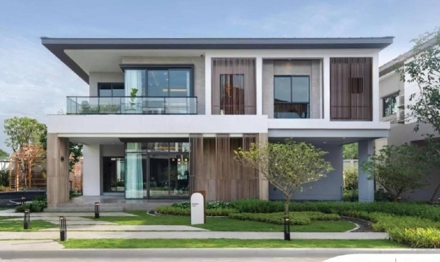 ขายบ้านเดี่ยว บางกอก บูเลอวาร์ด ดอนเมือง - แจ้งวัฒนะ เนื้อที่ 63 ตรว มี5 นอน 4 น้ำ 