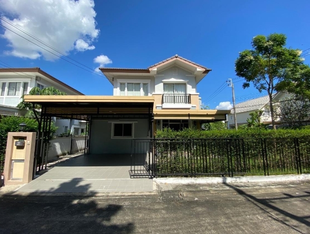 ให้เช่าบ้านเดี่ยว ธารารมณ์ เนเบอร์โฮม วัชรพล สุขาภิบาล 5 สายไหม  แปลงมุม เนื้อที่ 60 ตรว มี 4 นอน 4 น้ำ