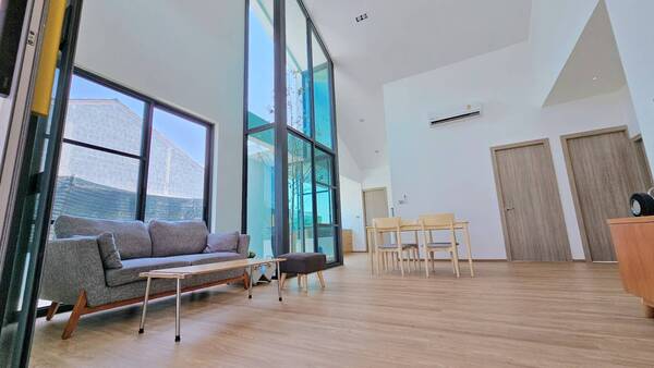 ขายบ้านใหม่ชั้นเดียว สไตล์ญี่ปุ่น สันทราย-ดอยสะเก็ด ใกล้สวนทวีชล ที่ดินกว้าง โปร่งโล่งสบาย ไม่อึดอัด