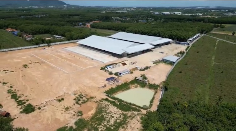 BL135 ขายที่ดินเนื้อที่ 40 ไร่  พร้อมอาคารโรงงาน 16,000 ตารางเมตร หม้อแปลง 1,500 kva อำเภอนิคมพัฒนา ระยอง