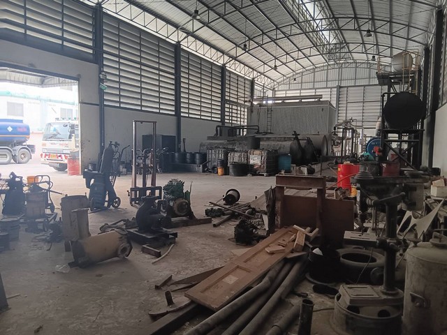 รหัสC6096 ขายกิจการโรงงานทำน้ำมันเตา มีใบอนุญาต เนื้อที่ 4ไร่  ใกล้นิคมบางปู แพรกษา สมุทรปราการ