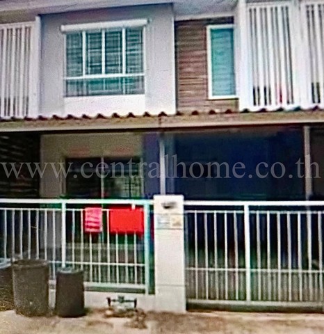 รหัสทรัพย์  5000ทาวน์เฮ้าส์ พฤกษาวิลล์ 56 ติดเซ็นทรัลศาลายา ที่ตั้ง ถนนบางเตย ต.บางเตย อ.สามพราน จ.นครปฐม 73110รายละเอียดทรัพย์- ทาวน์โฮม 2 ชั้น, ขนาดพื้นที่ 23.5 ตารางวา, พื้นที่ใช้สอย 110 ตารางเมตร- 3 ห้องนอน, 2 ห้องน้ำ, 1 ห้องรับแขก, 1 ห้องครัว,  1 ที่จอดรถ- หน้าบ้านหันทิศเหนือ- แอร์ 3 เครื่อง เหล็กดัด มุ้งลวด- พื้นล่างกระเบื้อง พื้นบนลามิเนตสิ่งอำนวยความสะดวก- ระบบรักษาความปลอด