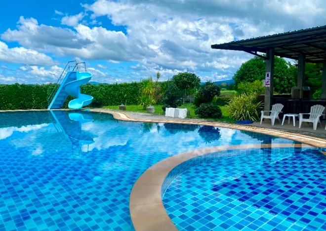 บ้านพูลวิลล่า อ.แม่ริม เชียงใหม่ เนื้อที่ 7-2-56 ไร่