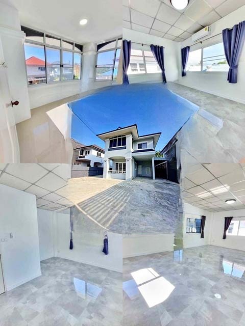 บางขุนเทียน-ชายทะเล 16-22 เซ็นทรัล พระราม2 ขาย-เช่าบ้านเดี่ยว 2 ชั้น 71ตรว. 220ตรม. 6.2ลบ. รีโนเวทมาใหม่ สะอาด 3นอน 2น้ำ 4จอดรถ 4แอร์