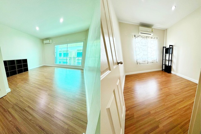 ราษฏร์พัฒนา MRT สัมมากร 22ตรว.รามคำแหง134-158 ให้เช่าทาวน์โฮม 3 ชั้น 145ตรม.ทำเล บรรยากาศดี 3นอน 3น้ำ 1จอดรถ 4แอร์ เพียวเพลส รามคำแหง