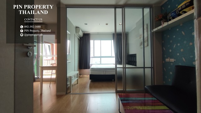 LT48BZVL ให้เช่าคอนโด ลุมพินี เพลส ศรีนครินทร์-หัวหมาก สเตชั่น ขนาด 26 ตรม. ชั้น20 ตึก A