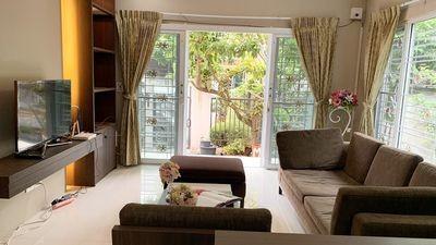 ขายบ้านเดี่ยว 2 ชั้นหลังมุม หมู่บ้านกรองทอง ทรอปิคอล เฉลิมพระเกียรติ ร.9 พื้นที่ใช้สอย 175 ตารางเมตร 3 ห้องนอน 3 ห้องน้ำ