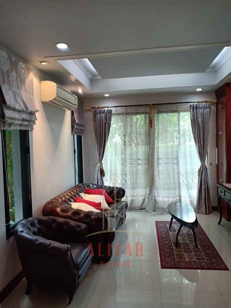 RH040424 ให้เช่า บ้านเดี่ยว 2ชั้น เลค วิว พาร์ค วงแหวนบางนา - ราม 2 เฟอร์นิเจอร์ครบ