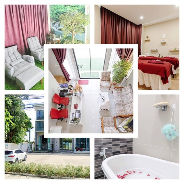 ให้เช่า ร้าน Wellness สปา สนามบินสุวรรณภูมิ 4กม.อาคารพาณิชย์ 4 ชั้น 28ตรว. 220 ตรม. 3น้ำ นวด อุปกรณ์ครบ พระจอมลาดกระบัง หลวงแพ่ง