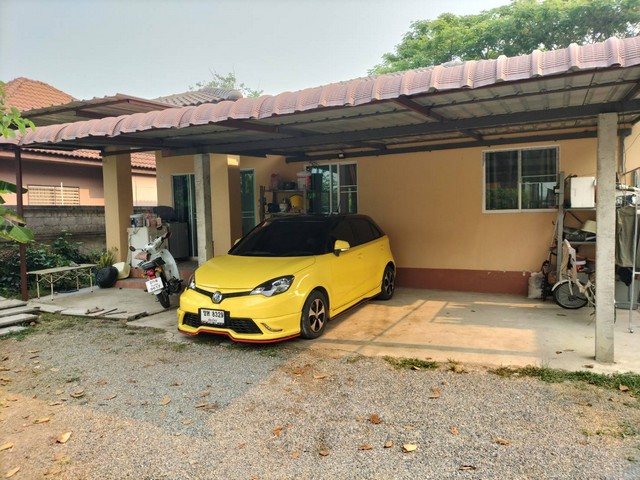 ขายบ้านเดี่ยวชั้นเดียว หมู่บ้านเบญจรงค์ อำเภอสันป่าตอง จังหวัดเชียงใหม่ เนื้อที่ 75 ตารางวา