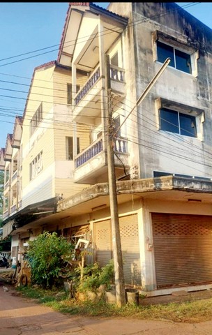 ขายอาคารพาณิชย์ 3ชั้นครึ่ง 26 ตารางวา   หลังตลาดชัยพร อ.เมือง จ.หนองคาย   ZP099 