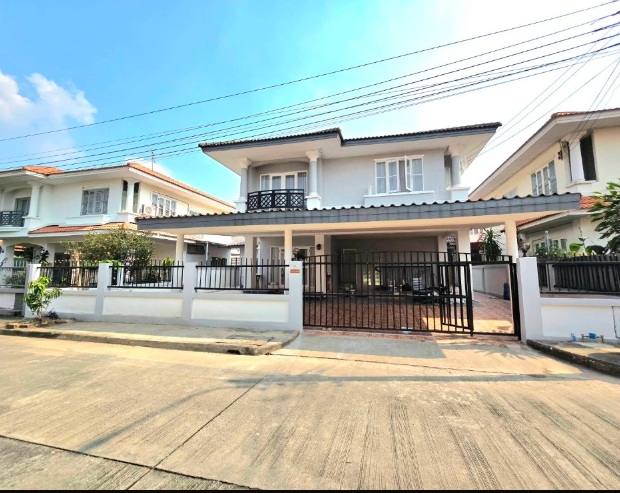  ขายบ้านเดี่ยว 2 ชั้น หมู่บ้านพฤกษา การ์เด้นโฮม 2 ซอยวัดพระเงิน บางใหญ่ นนทบุรี