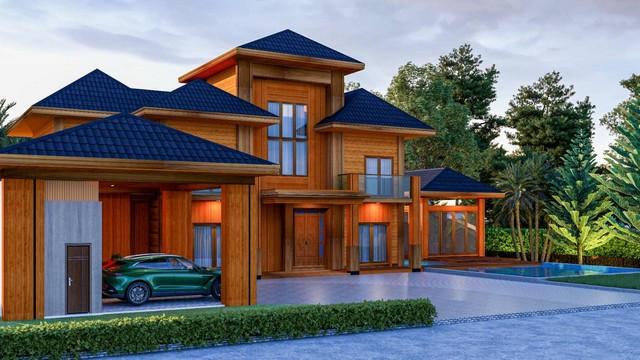 EPL-HS1133 ขายบ้านหรูหลังใหญ่ 2 ชั้นซอยรามคำแหง 118 พร้อมสระว่ายน้ำ เนื้อที่ 212 ตารางวา 5 ห้องนอน 8 ห้องน้ำ พร้อมเรือนรับรอง