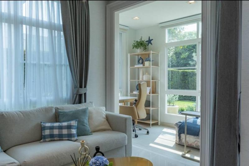 ให้เช่าและขาย บ้านเดี่ยว 2ชั้น หมู่บ้าน มัณฑนา บางนา กม.7 พร้อมเฟอร์นิเจอร์