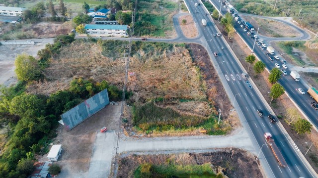 ที่ดินอยุธยา ติดถนนสายเอเชีย 3 ไร่ หน้ากว้างติดถนน 84 เมตร เหมาะทำโชว์รูม