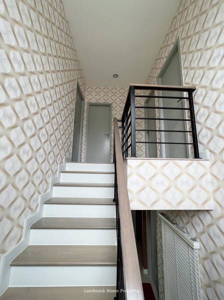 LM23-0233 ขายบ้านเดี่ยว 2 ชั้น สไตล์โมเดิร์นพร้อมอยู่ มบ.เพฟ บ้านโพธิ์ ฉะเชิงเทรา ขนาด 56.9 ตรว 3นอน 3น้ำ