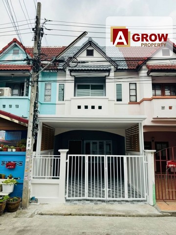 ม.สวีทโฮมปาร์ค บางบัวทอง บ้านรีโนเวทใหม่พร้อมอยู่ ที่ตั้ง : ตำบล บางบัวทอง อำเภอบางบัวทอง นนทบุรี 11110รหัสทรัพย์ : AGT00434ราคาขาย 1,590,000 บาทรายละเอียด : - ทาวน์เฮ้าส์ 2 ชั้น - บ้านหันหน้าทิศ ตะวันออกเฉียงเหนือ- เนื้อที่ 16 ตารางวา- 3 ห้องนอน - 2 ห้องน้ำ- 1 ห้องครัว- ที่จอดรถในบ้าน 1คันจุดเด่น : - บ้านรีโนเวทใหม่ ทำสีใหม่ทั้งหลัง ทำหลังคาหน้าบ้านใหม่ ปูกระเบื้องใหม่ ทำห้องครัวใหม่ 